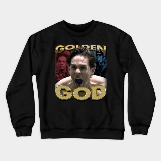 Golden God Bootlegger Crewneck Sweatshirt by Bootlegger